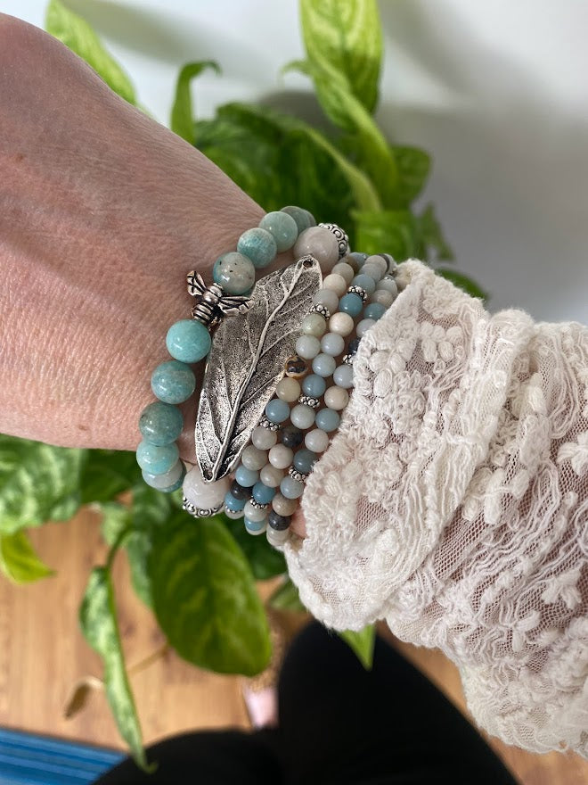 Amazonite essential oil diffuser on sale bracelet